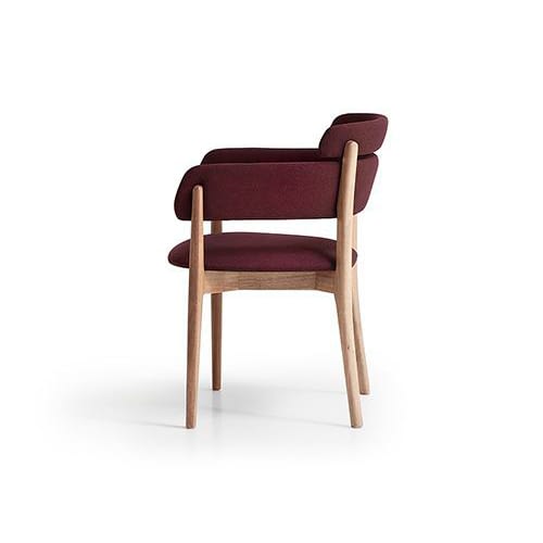 chair wood purple brazilian design