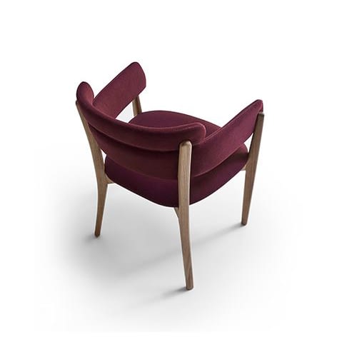chair wood purple brazilian design