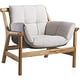 brazilian design sand armchair wood brazilian design